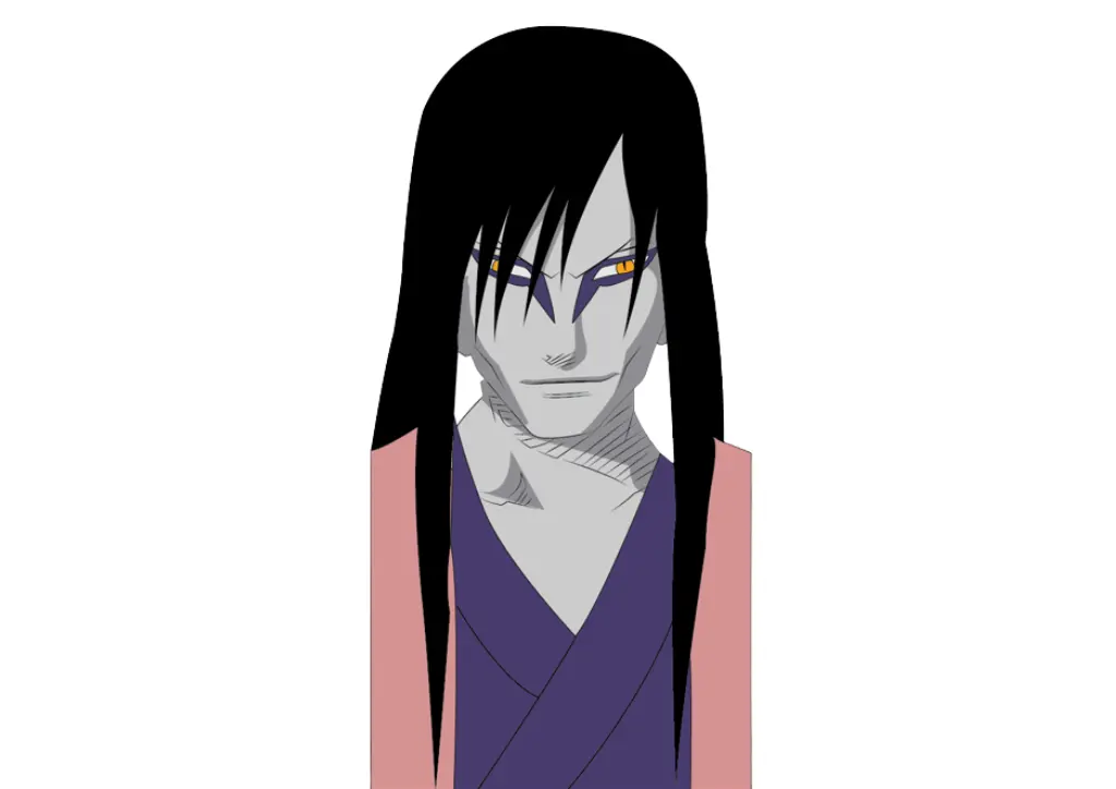 How-to-Draw-Orochimaru-Drawing-in-8-Easy-Steps
