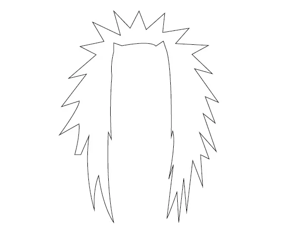 Step-1-Jiraiya-Hair-Drawing