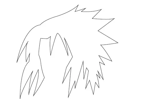 Step-1-Sasuke’s-Hair-Drawing