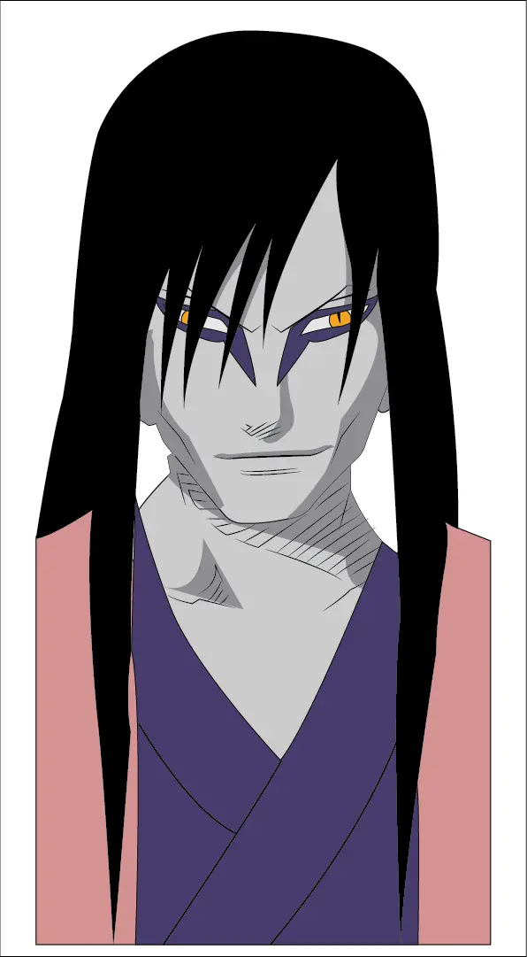 How to Draw Orochimaru Drawing in 8 Easy Steps