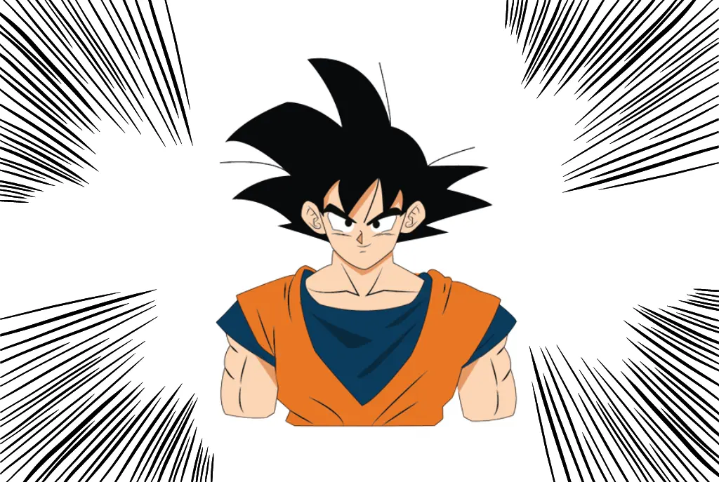 Learn how to draw Goku - Dragon Ball Z characters - EASY TO DRAW EVERYTHING-saigonsouth.com.vn