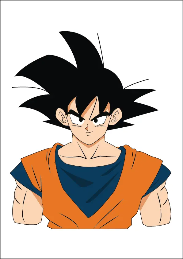 How to Draw Goku - Easy Drawing Art