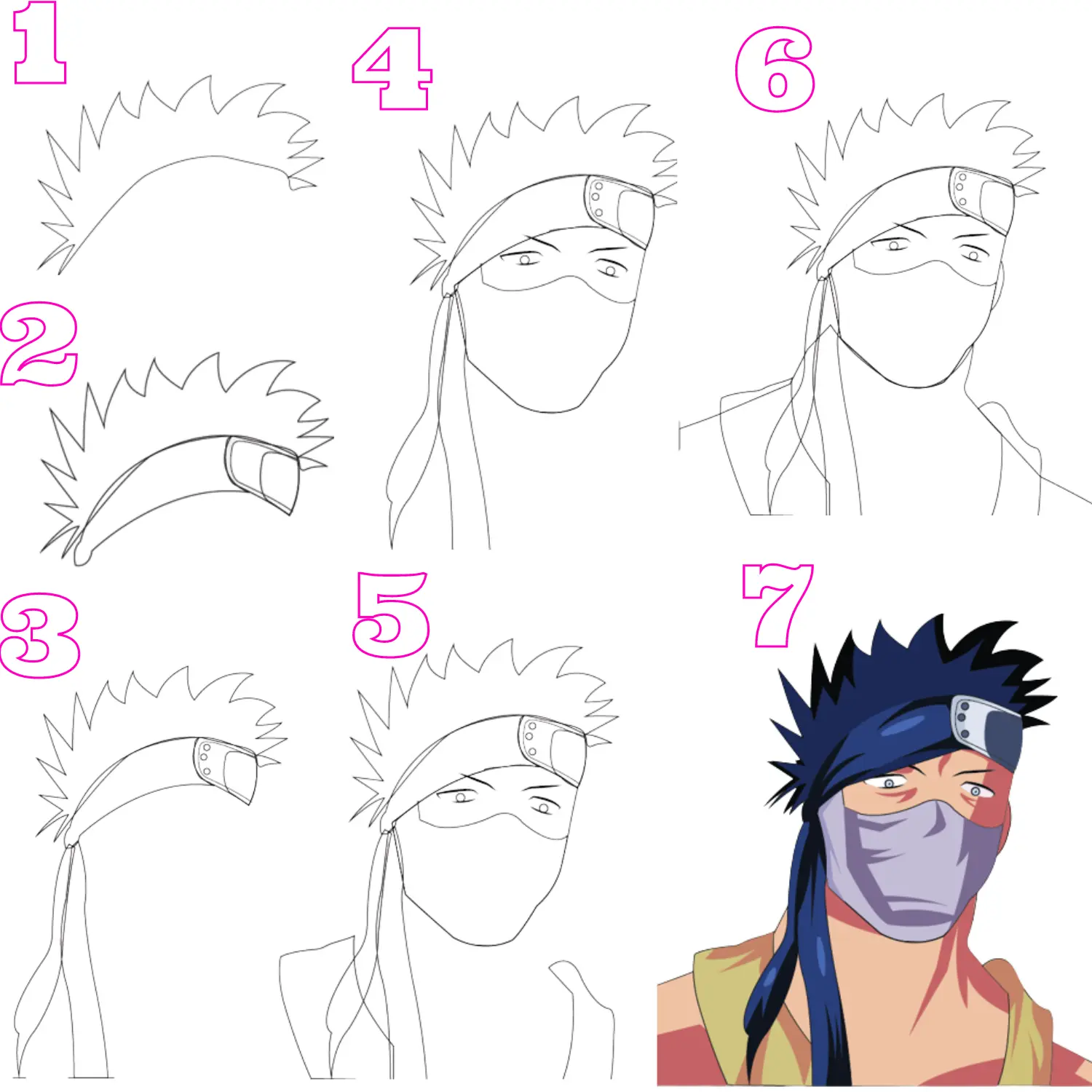 Zabuza-Naruto-Drawing-Step-by-Step-Guide