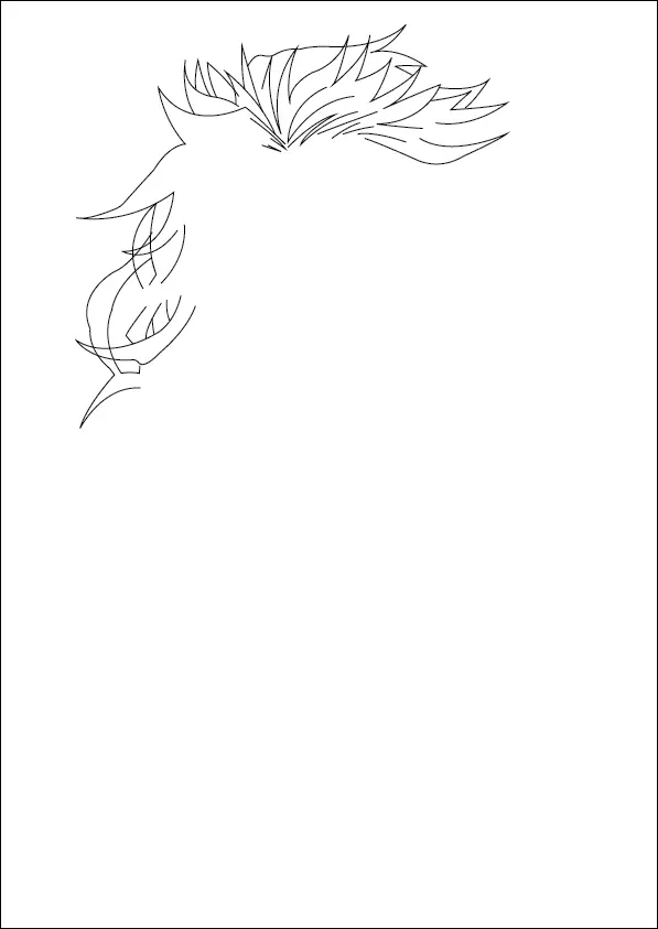 Step-01-Tengen-Hair-Drawing