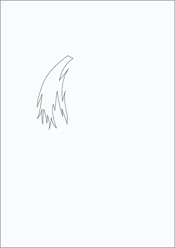Step-01-Todoroki-Hair-Drawing