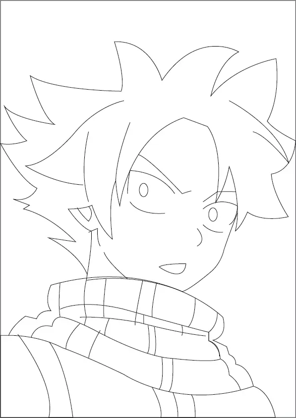 How to Draw Natsu - Easy Drawing Art